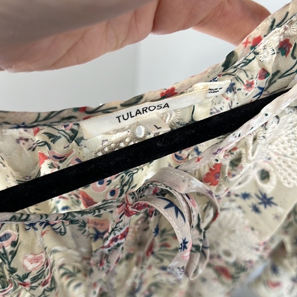 Tularosa Blanche Dress in Cream Jasmine floral - Picture 9 of 9